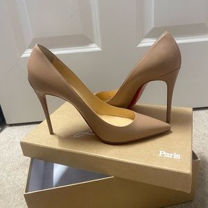 Christian Louboutin Kate 100 mm. It's used but still in a good condition.